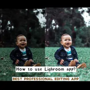 how to use lightroom app