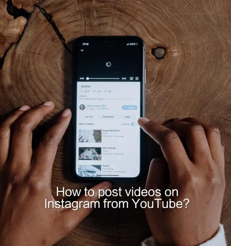 how to post videos on Instagram from YouTube