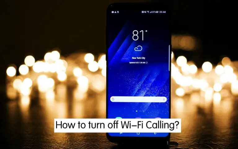 how to turn off wifi calling
