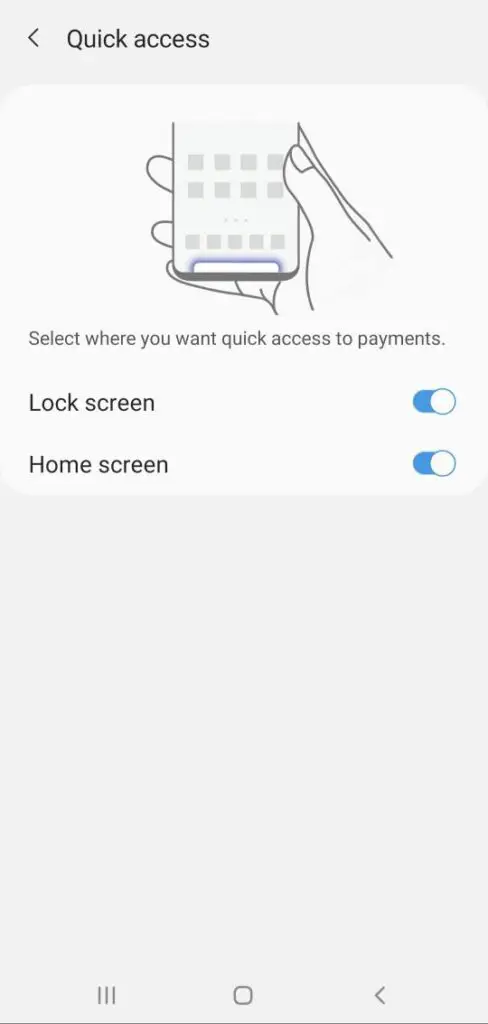 how to disable Samsung Pay