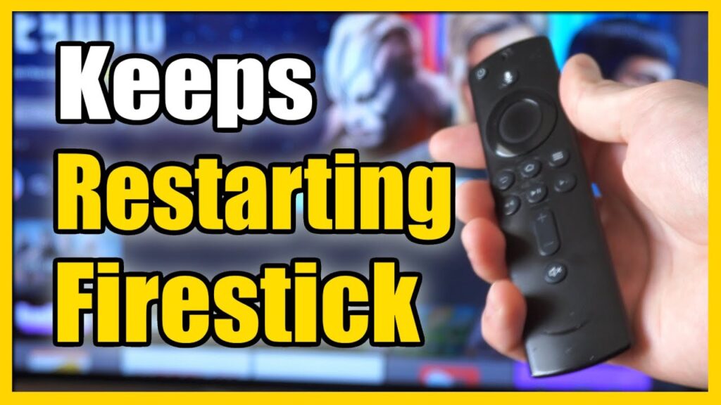 amazon firestick that keeps restarting 2024 fix easy