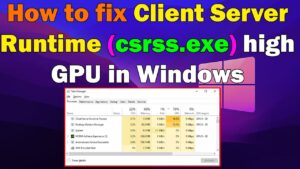 csrss.exe trojan fix and explained