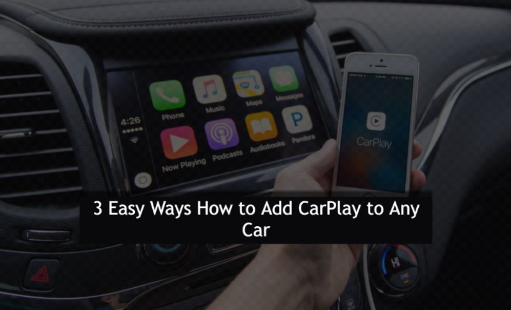 how to add carplay to any car