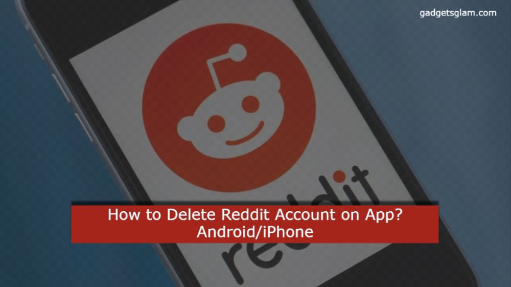 how to delete reddit account on app