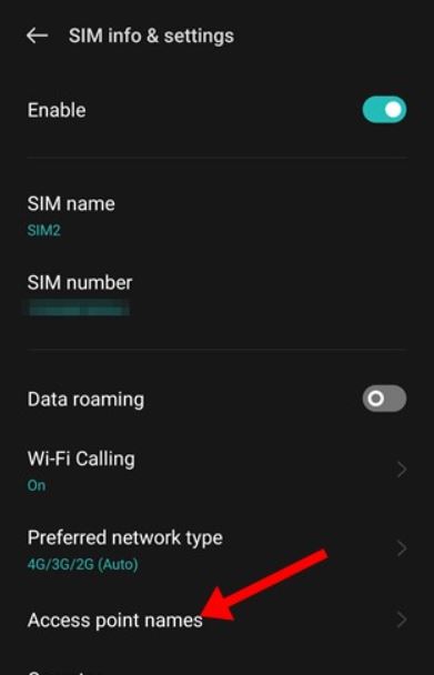 mobile network state disconnected